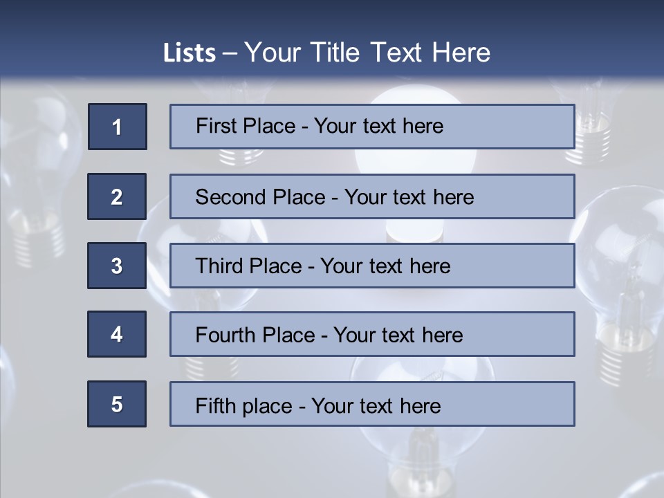 Expertise Imagination Lamp PowerPoint Template