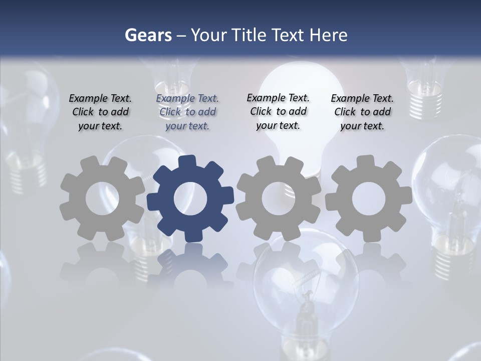 Expertise Imagination Lamp PowerPoint Template