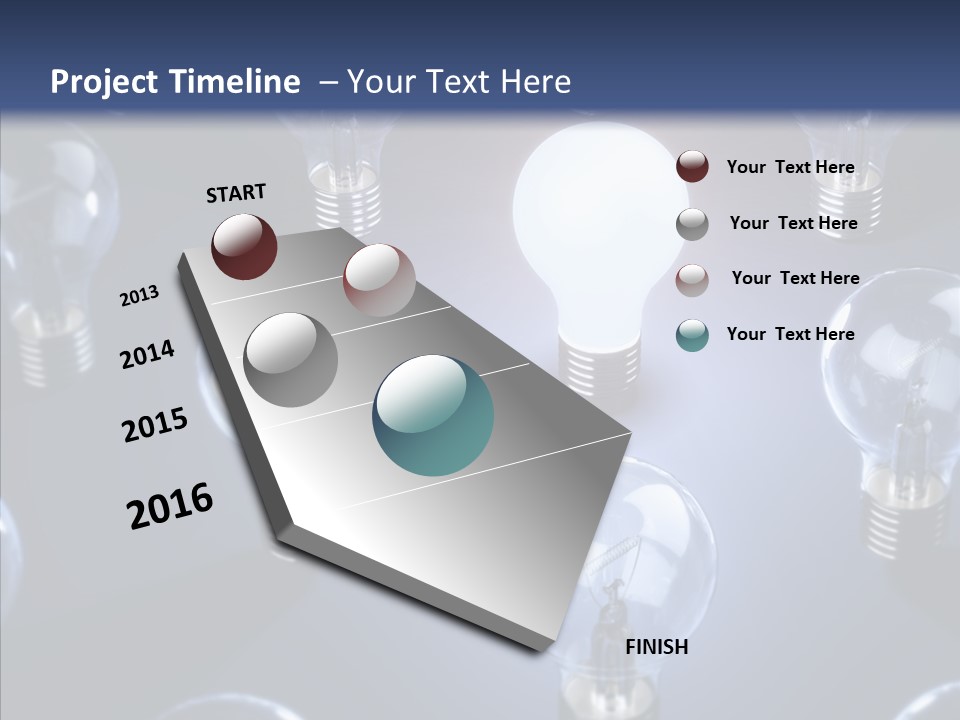 Expertise Imagination Lamp PowerPoint Template