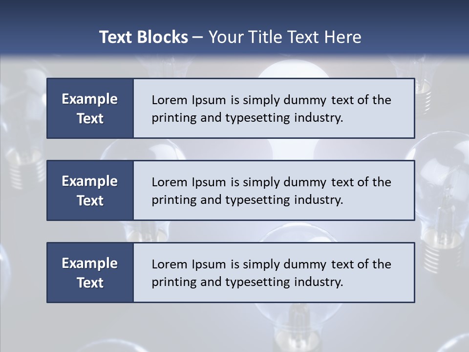 Expertise Imagination Lamp PowerPoint Template