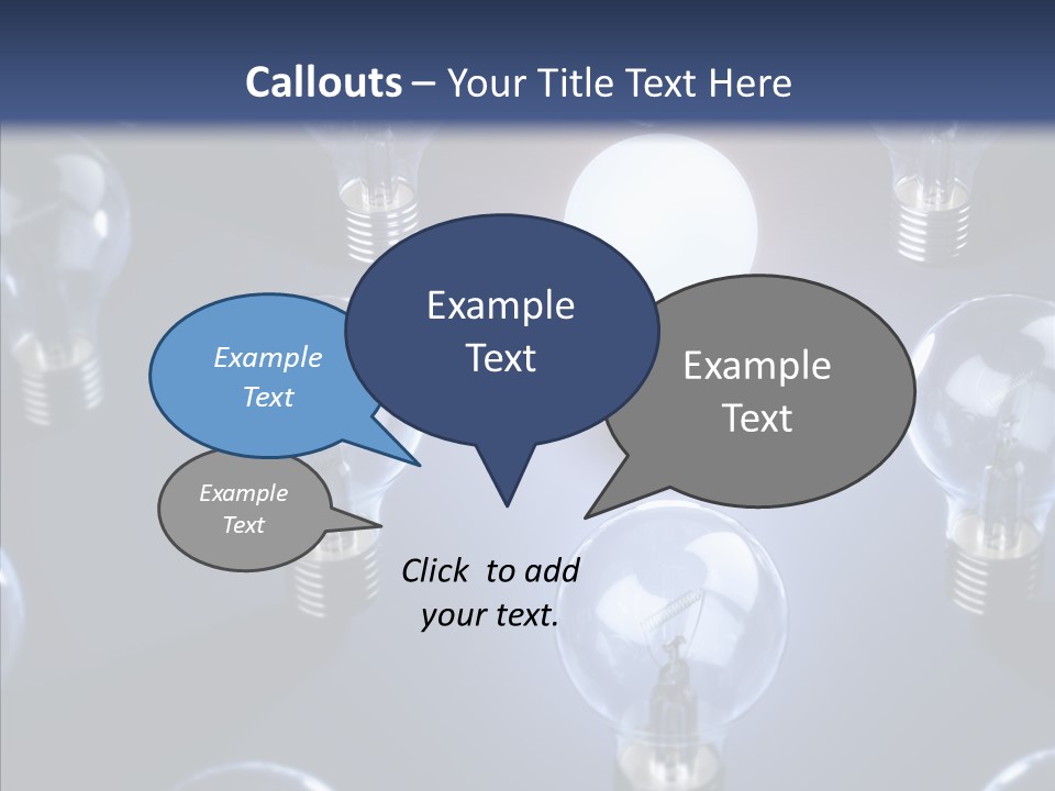 Expertise Imagination Lamp PowerPoint Template