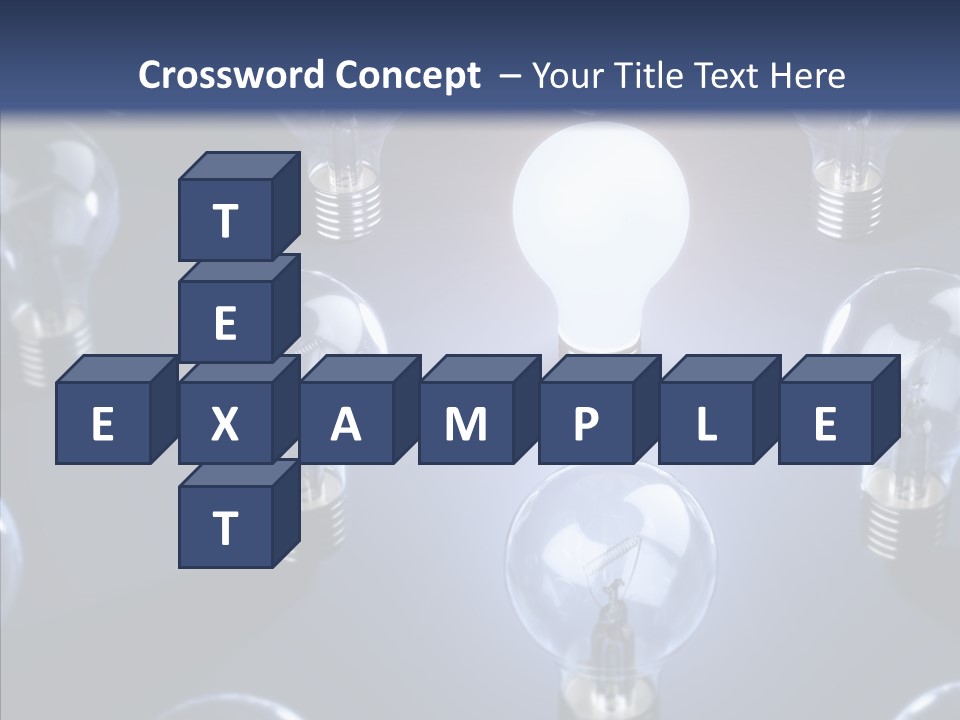 Expertise Imagination Lamp PowerPoint Template