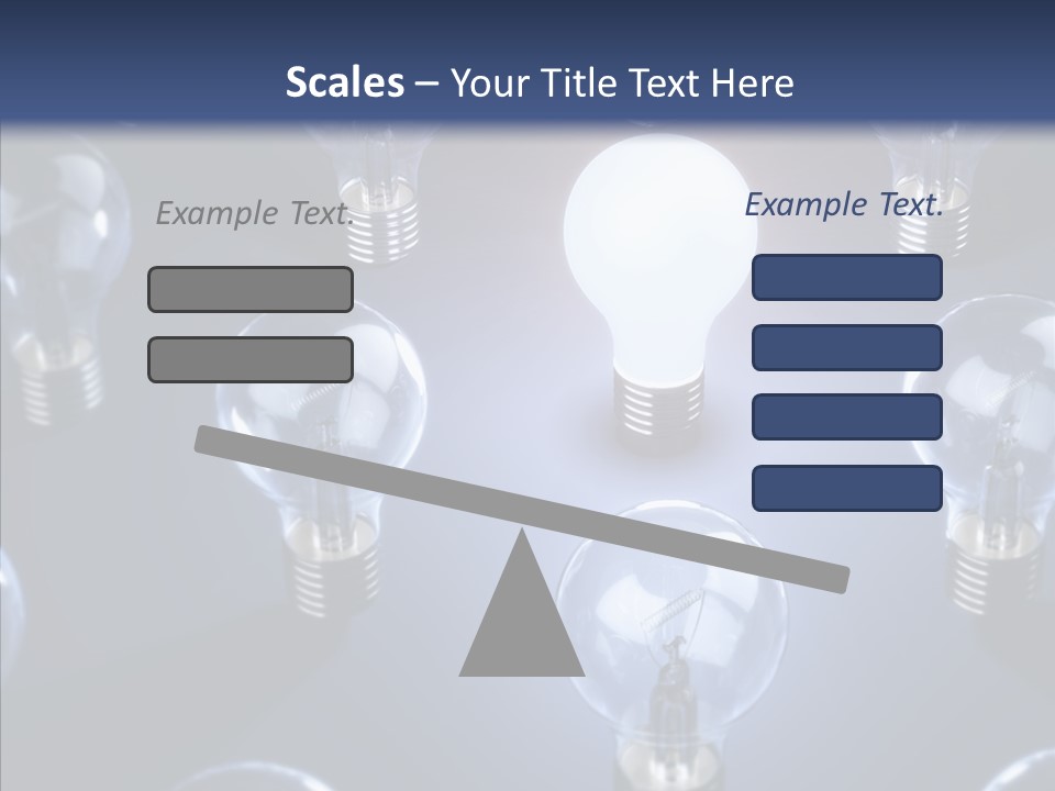 Expertise Imagination Lamp PowerPoint Template