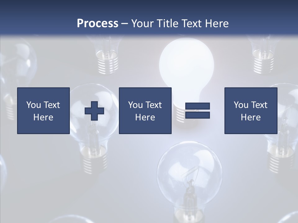 Expertise Imagination Lamp PowerPoint Template
