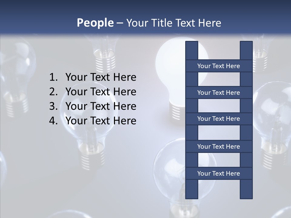 Expertise Imagination Lamp PowerPoint Template