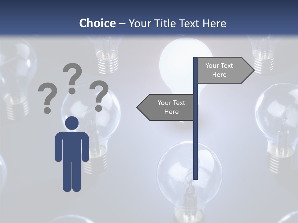 Expertise Imagination Lamp PowerPoint Template