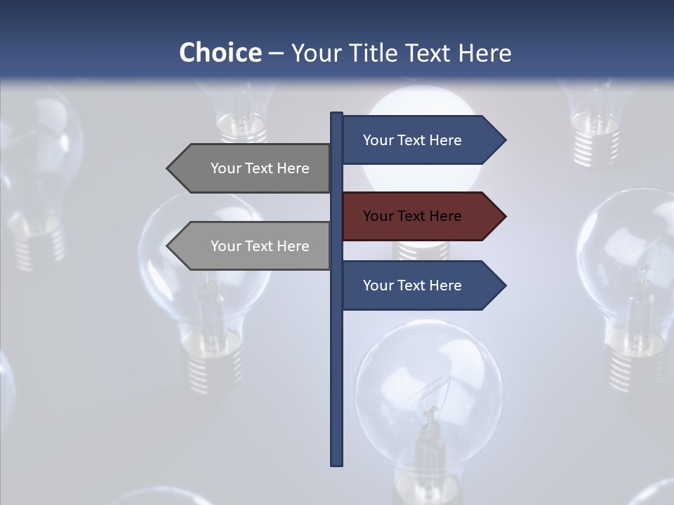 Expertise Imagination Lamp PowerPoint Template