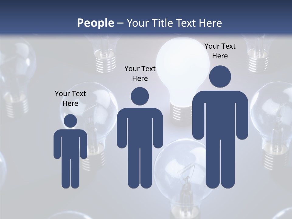 Expertise Imagination Lamp PowerPoint Template