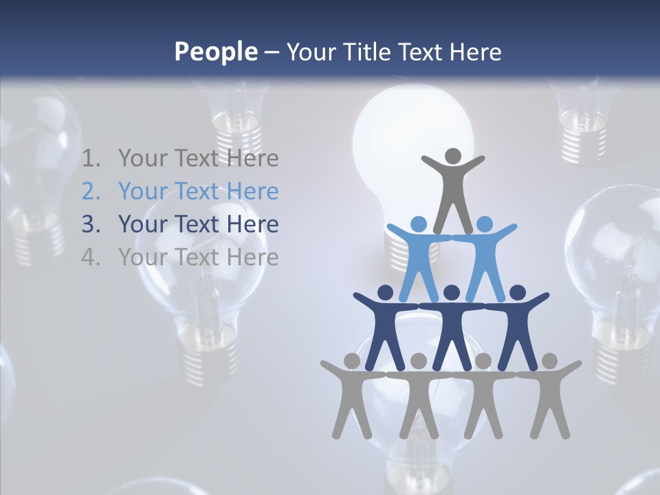 Expertise Imagination Lamp PowerPoint Template