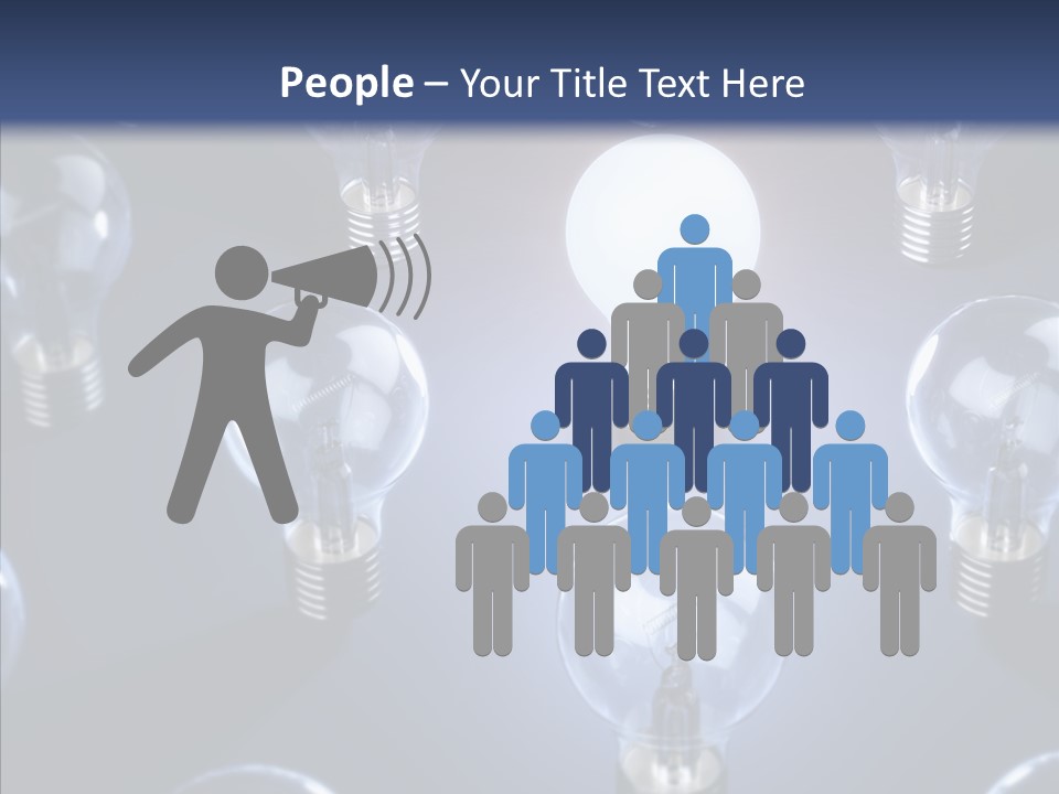 Expertise Imagination Lamp PowerPoint Template