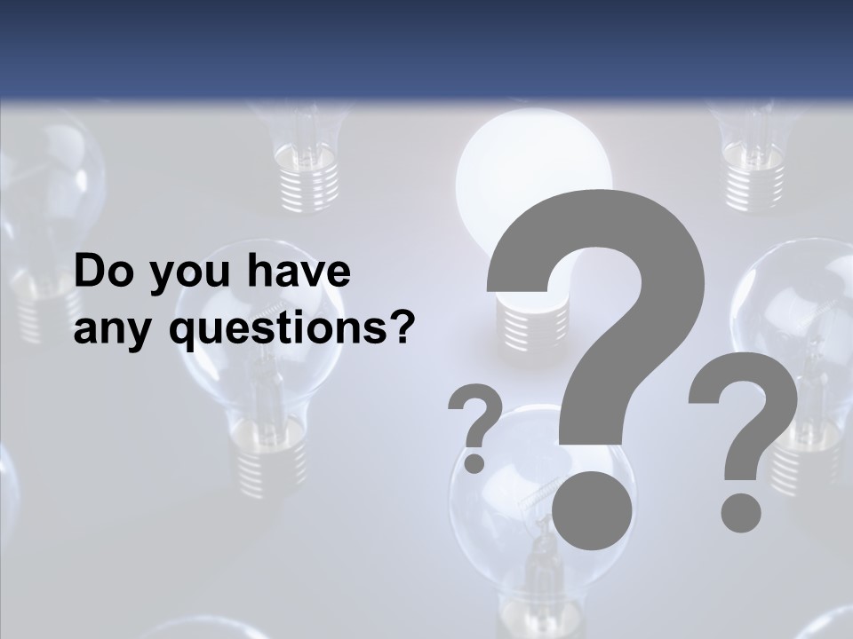 Expertise Imagination Lamp PowerPoint Template