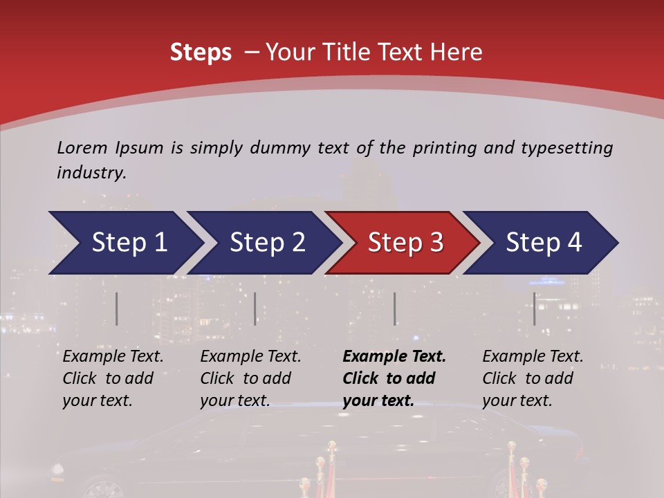 Vip Diplomat Nightlife PowerPoint Template