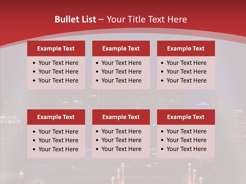 Vip Diplomat Nightlife PowerPoint Template