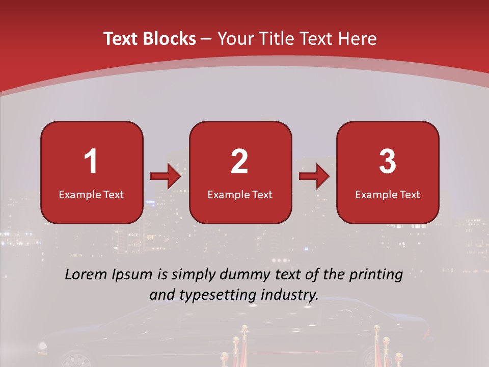 Vip Diplomat Nightlife PowerPoint Template