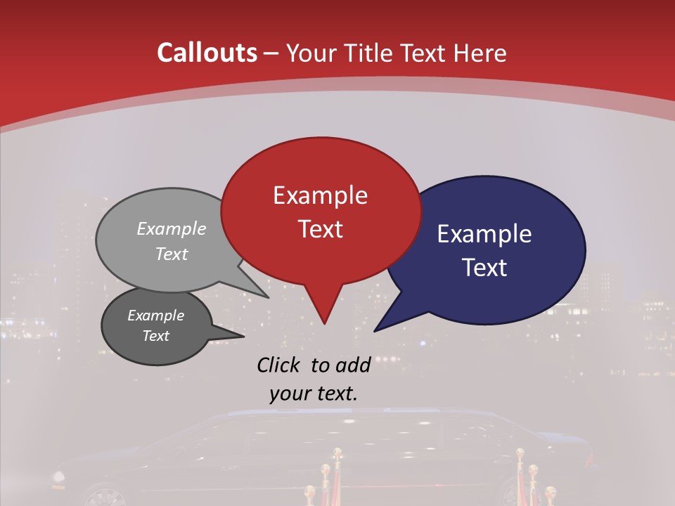 Vip Diplomat Nightlife PowerPoint Template