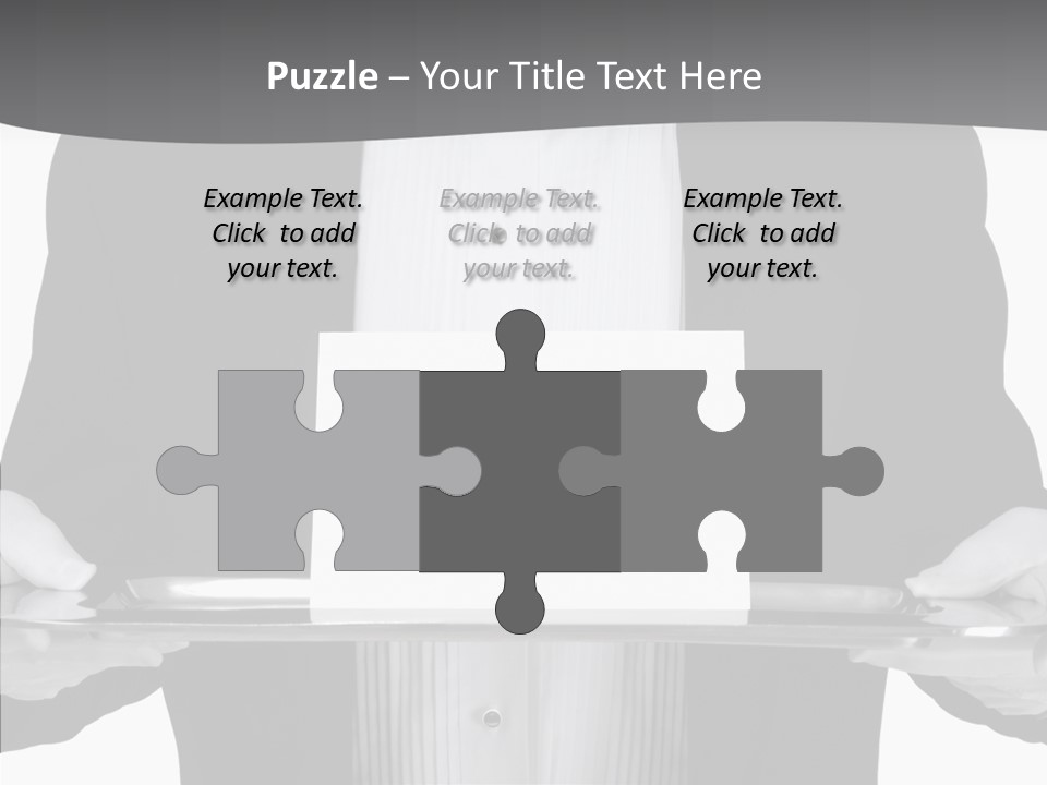 Background Formal Tuxedo PowerPoint Template