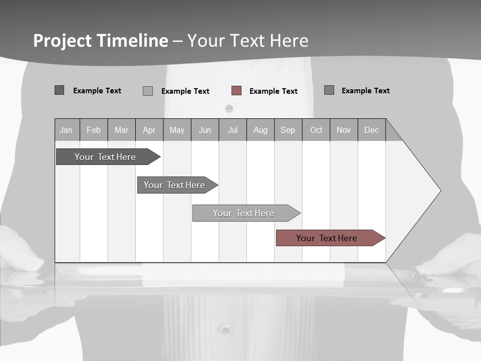 Background Formal Tuxedo PowerPoint Template