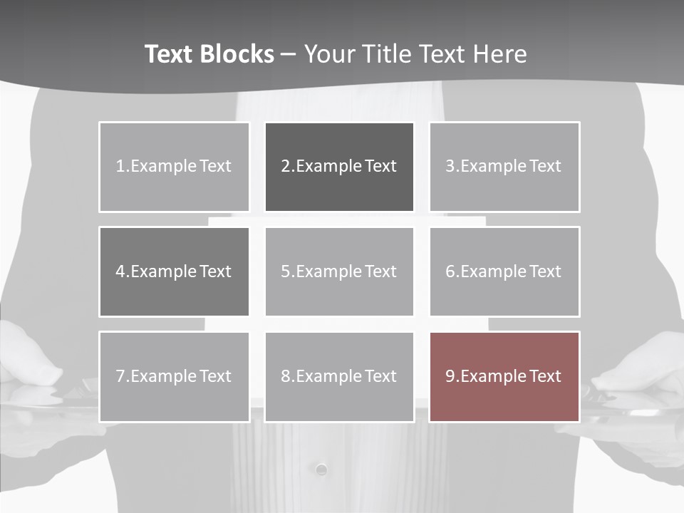 Background Formal Tuxedo PowerPoint Template