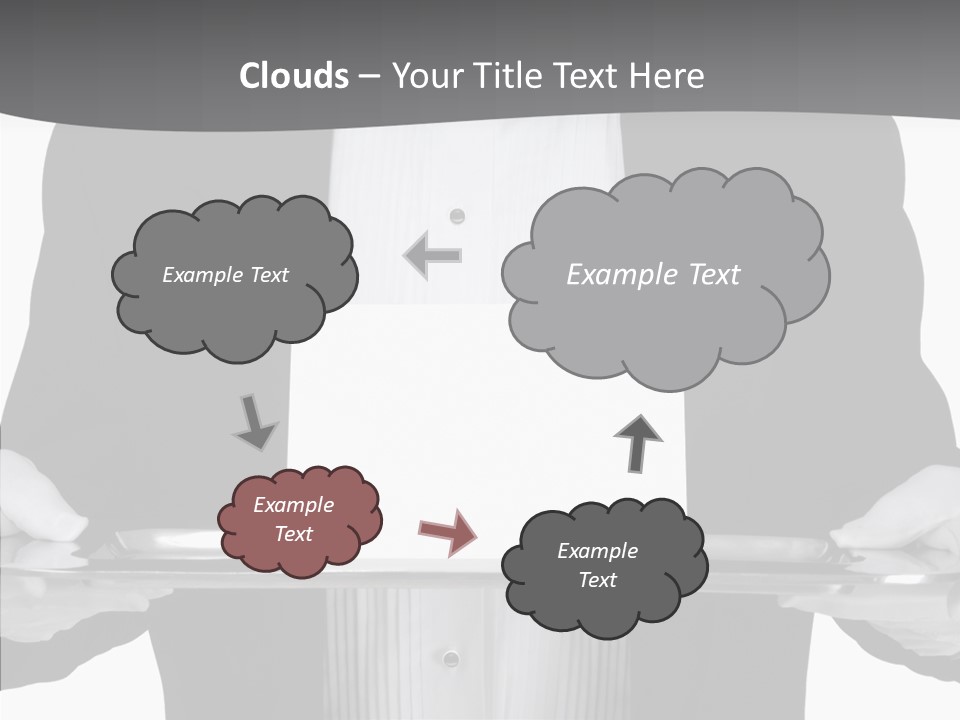 Background Formal Tuxedo PowerPoint Template