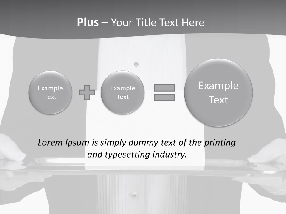 Background Formal Tuxedo PowerPoint Template