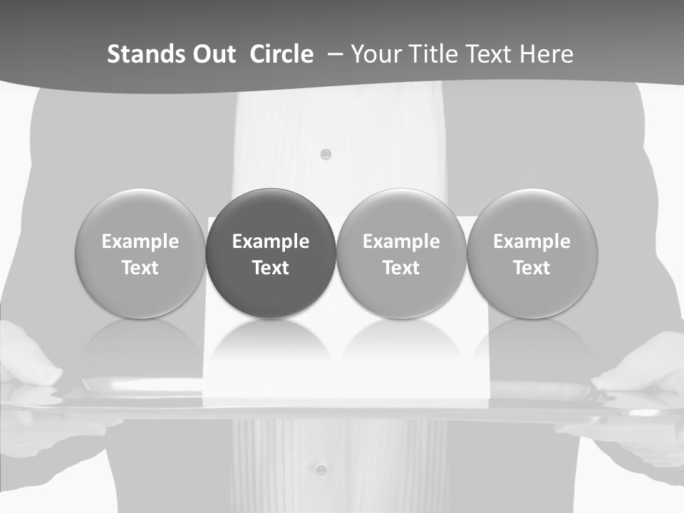 Background Formal Tuxedo PowerPoint Template