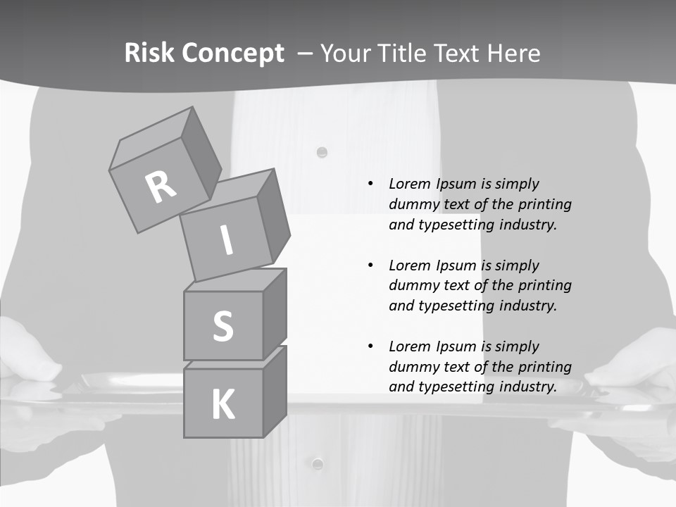 Background Formal Tuxedo PowerPoint Template