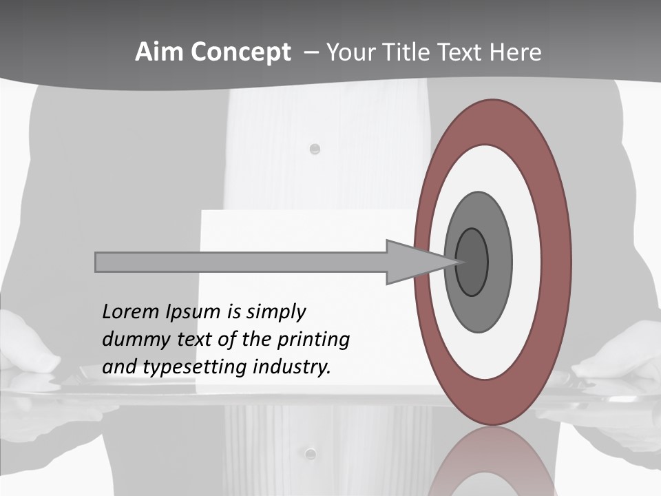 Background Formal Tuxedo PowerPoint Template