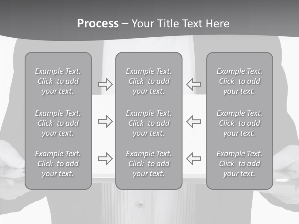 Background Formal Tuxedo PowerPoint Template