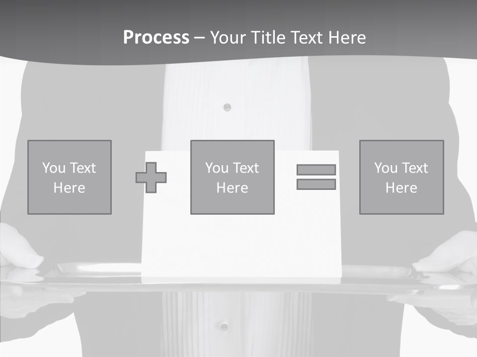Background Formal Tuxedo PowerPoint Template