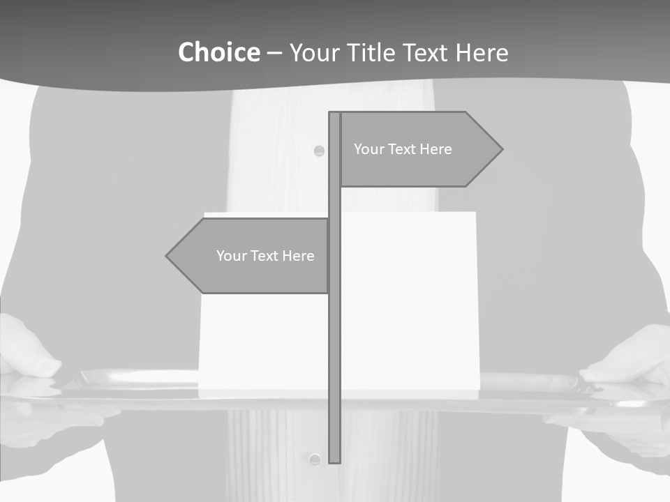 Background Formal Tuxedo PowerPoint Template