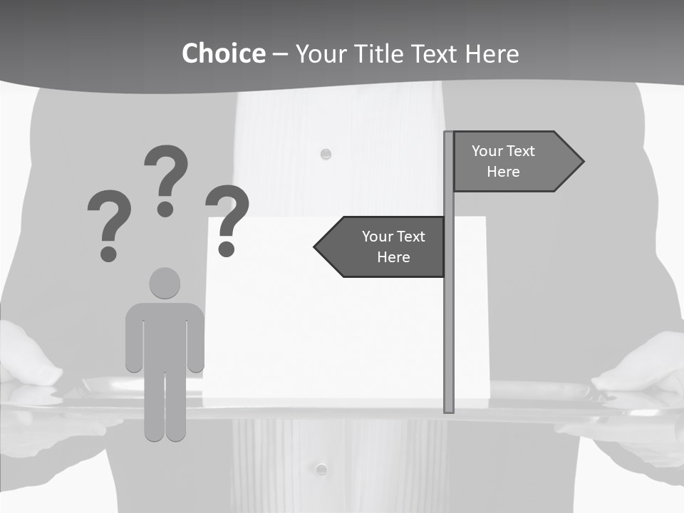 Background Formal Tuxedo PowerPoint Template