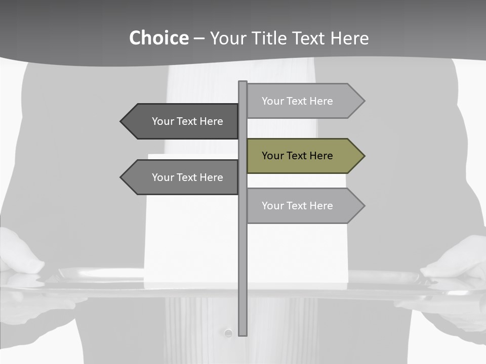 Background Formal Tuxedo PowerPoint Template