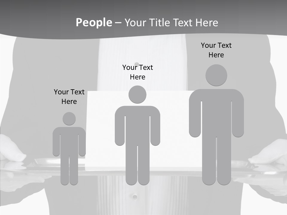 Background Formal Tuxedo PowerPoint Template