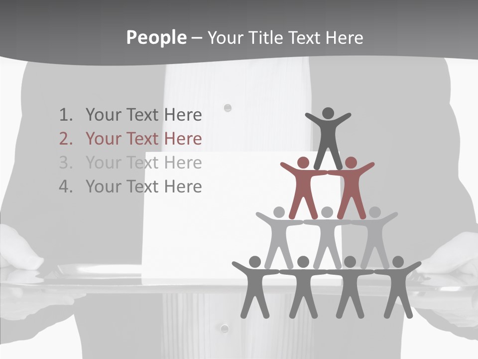 Background Formal Tuxedo PowerPoint Template