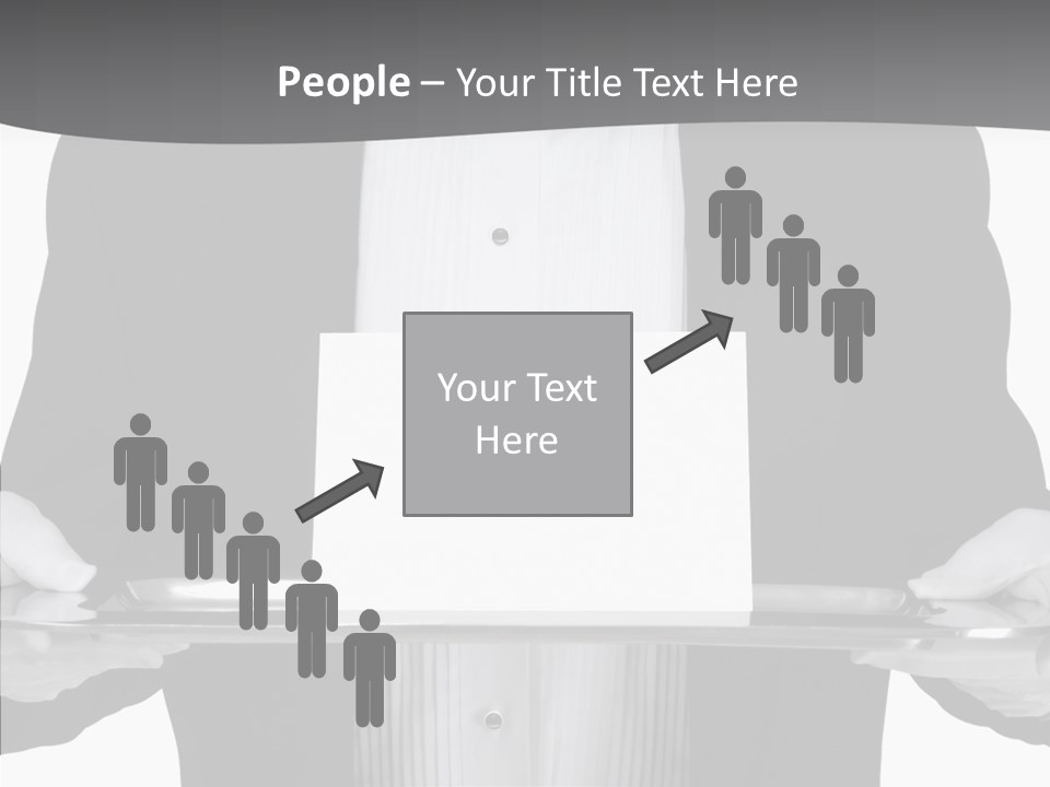 Background Formal Tuxedo PowerPoint Template