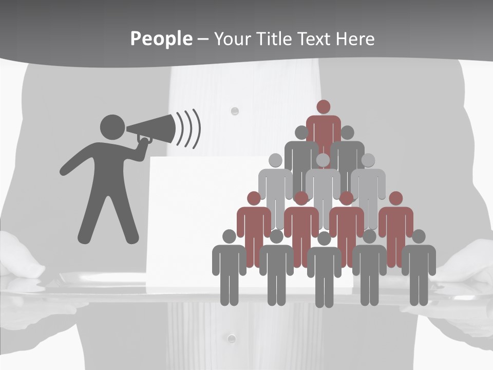 Background Formal Tuxedo PowerPoint Template