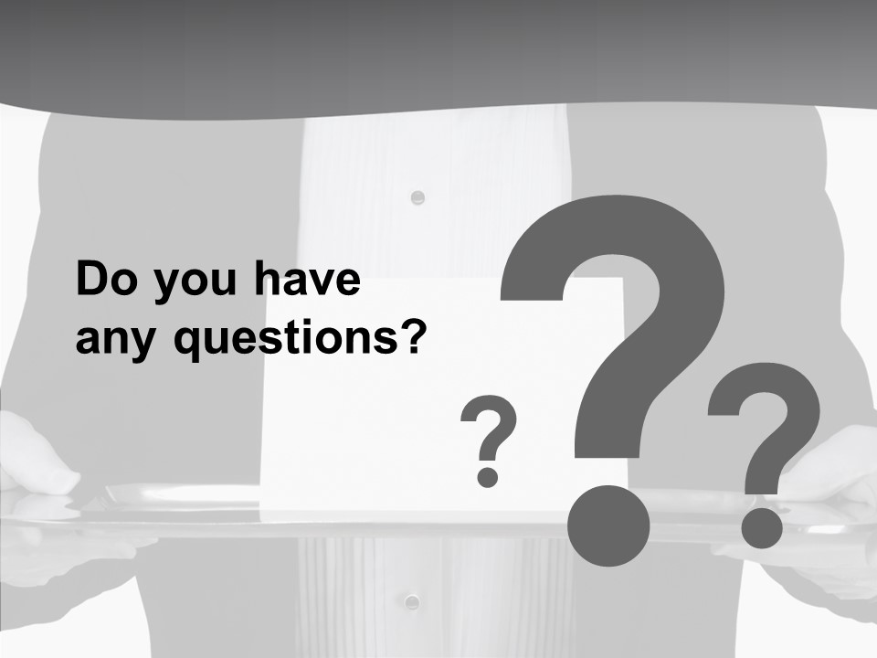 Background Formal Tuxedo PowerPoint Template