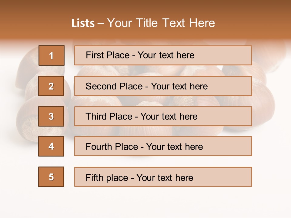 Healthy Breakfast White PowerPoint Template