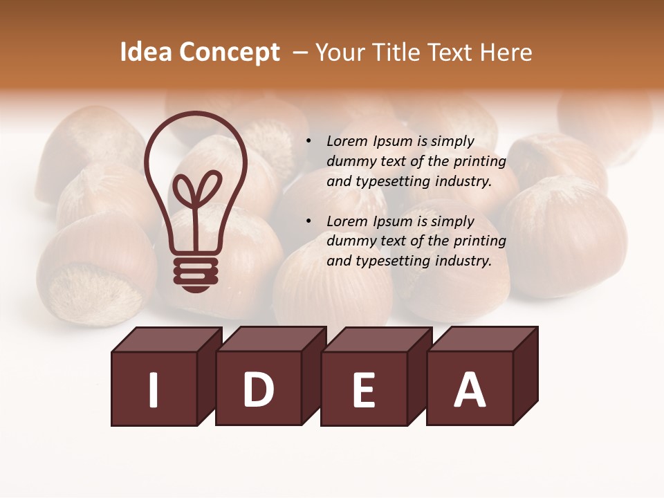 Healthy Breakfast White PowerPoint Template