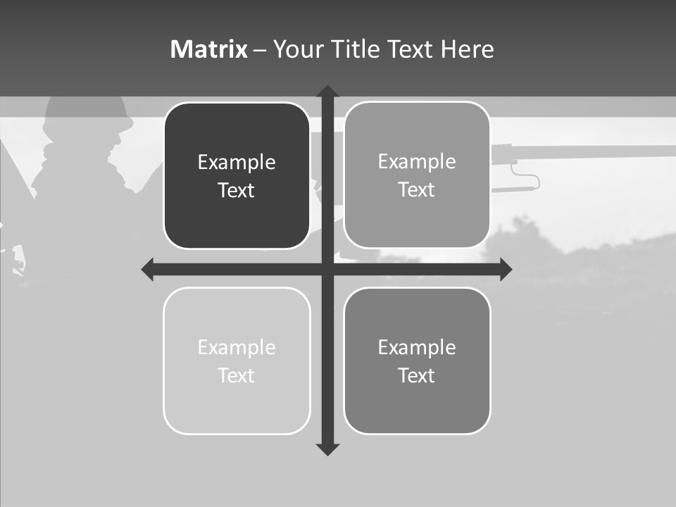 Veteran Terrorist Soldier PowerPoint Template
