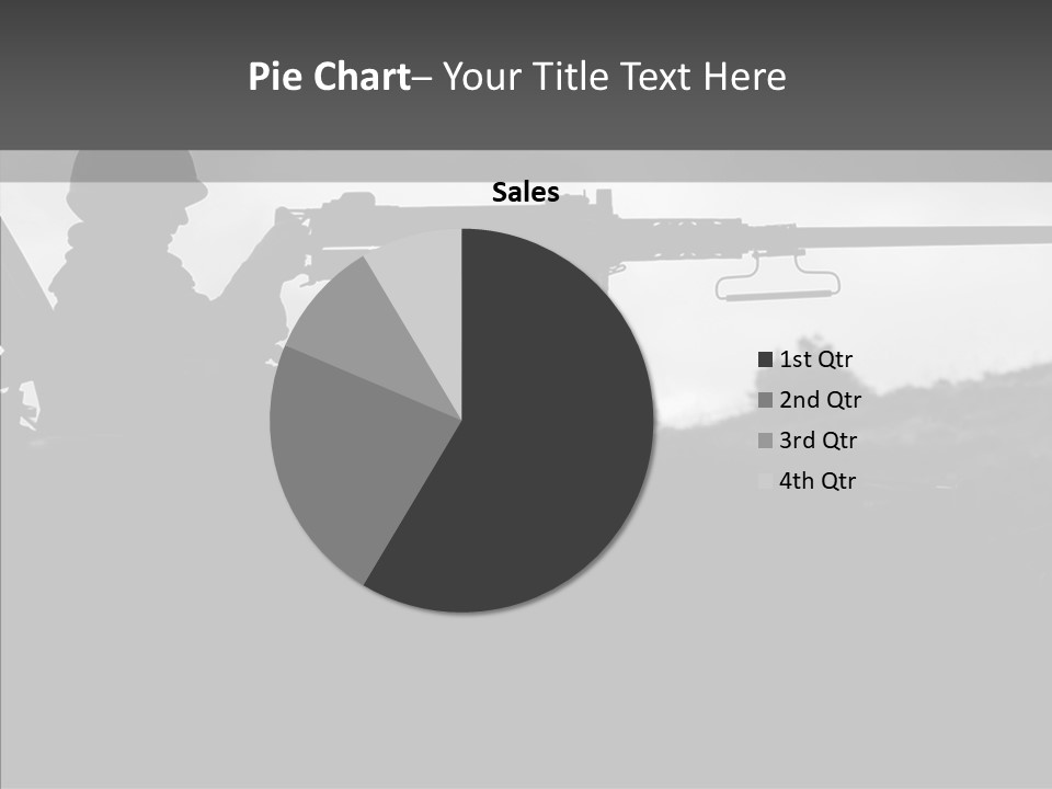 Veteran Terrorist Soldier PowerPoint Template