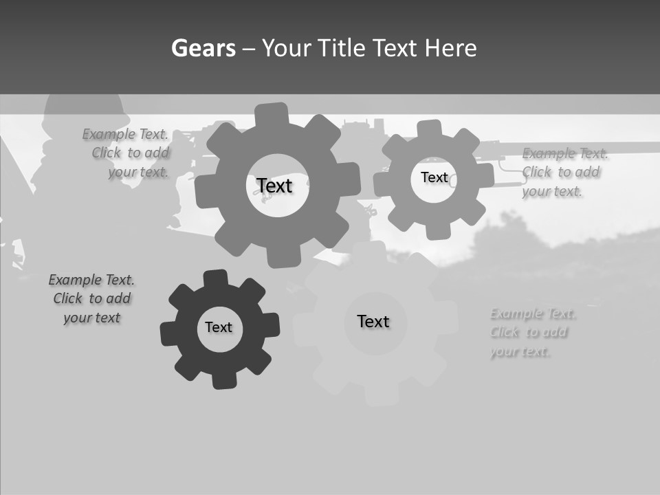 Veteran Terrorist Soldier PowerPoint Template