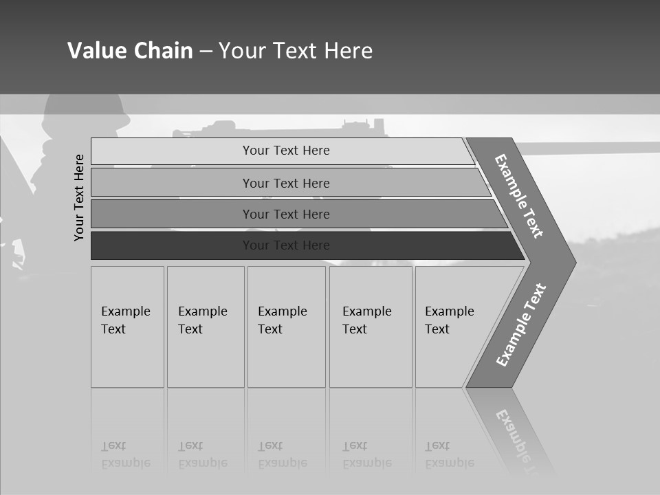 Veteran Terrorist Soldier PowerPoint Template
