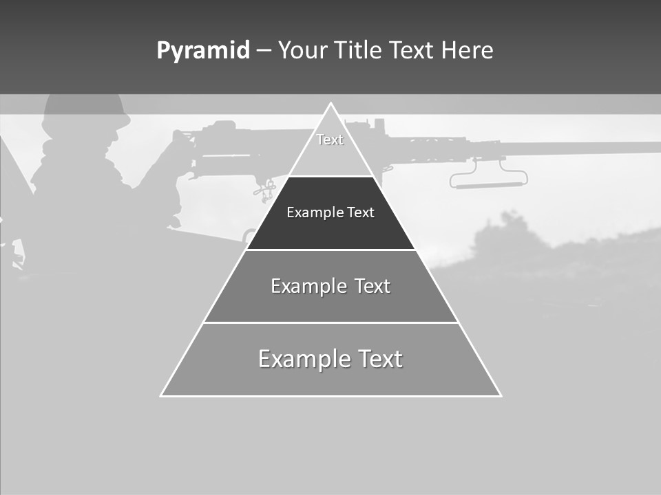 Veteran Terrorist Soldier PowerPoint Template