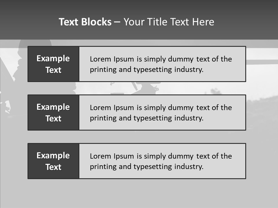 Veteran Terrorist Soldier PowerPoint Template