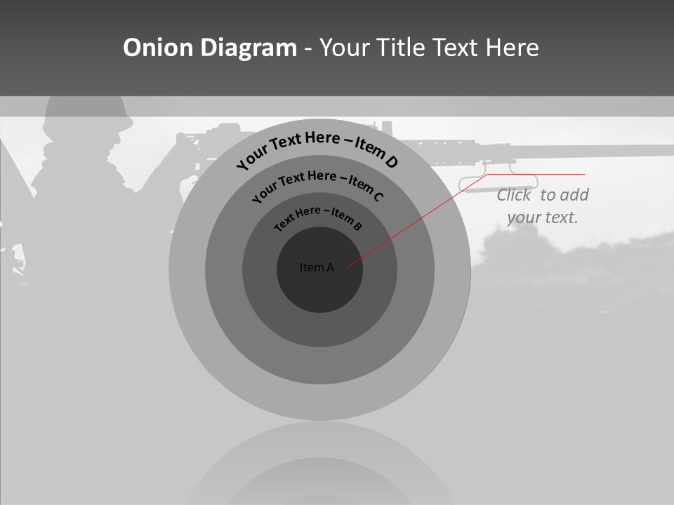 Veteran Terrorist Soldier PowerPoint Template