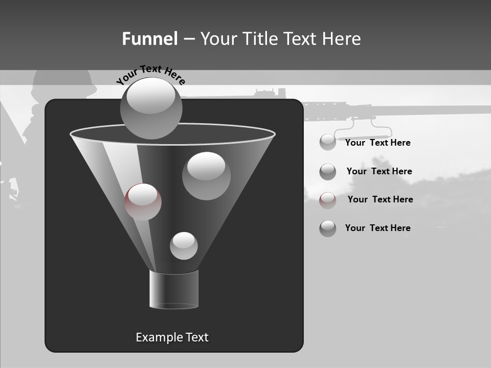 Veteran Terrorist Soldier PowerPoint Template