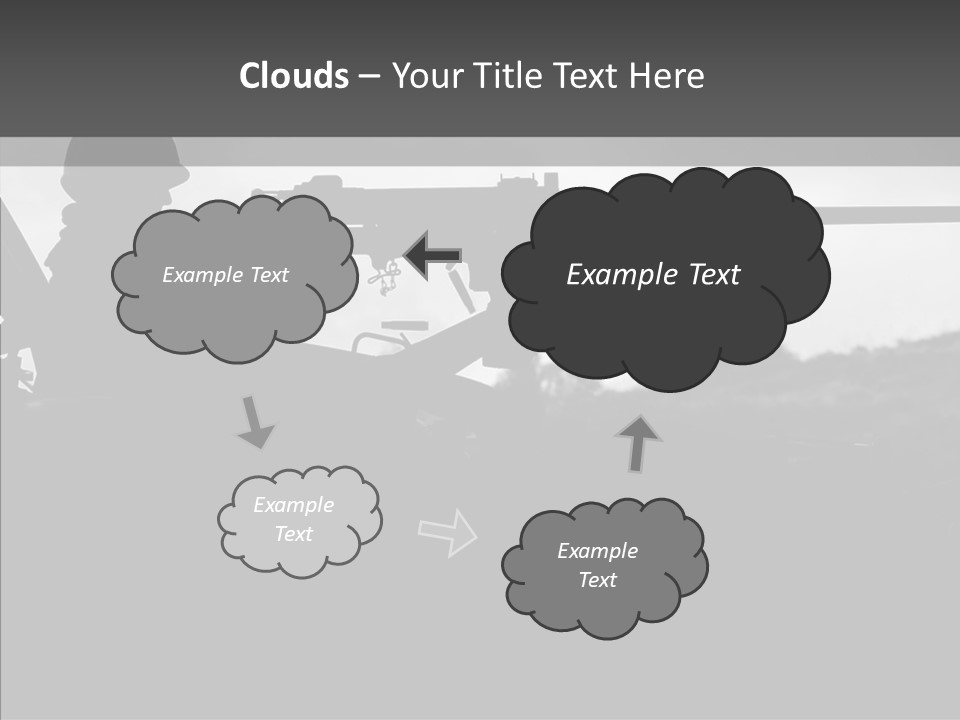 Veteran Terrorist Soldier PowerPoint Template
