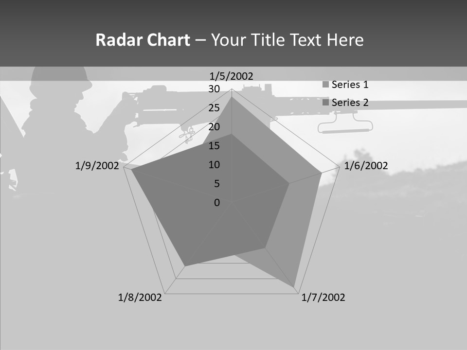 Veteran Terrorist Soldier PowerPoint Template
