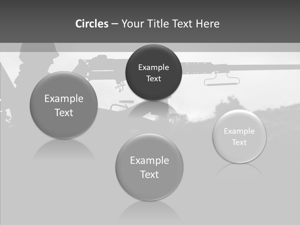 Veteran Terrorist Soldier PowerPoint Template